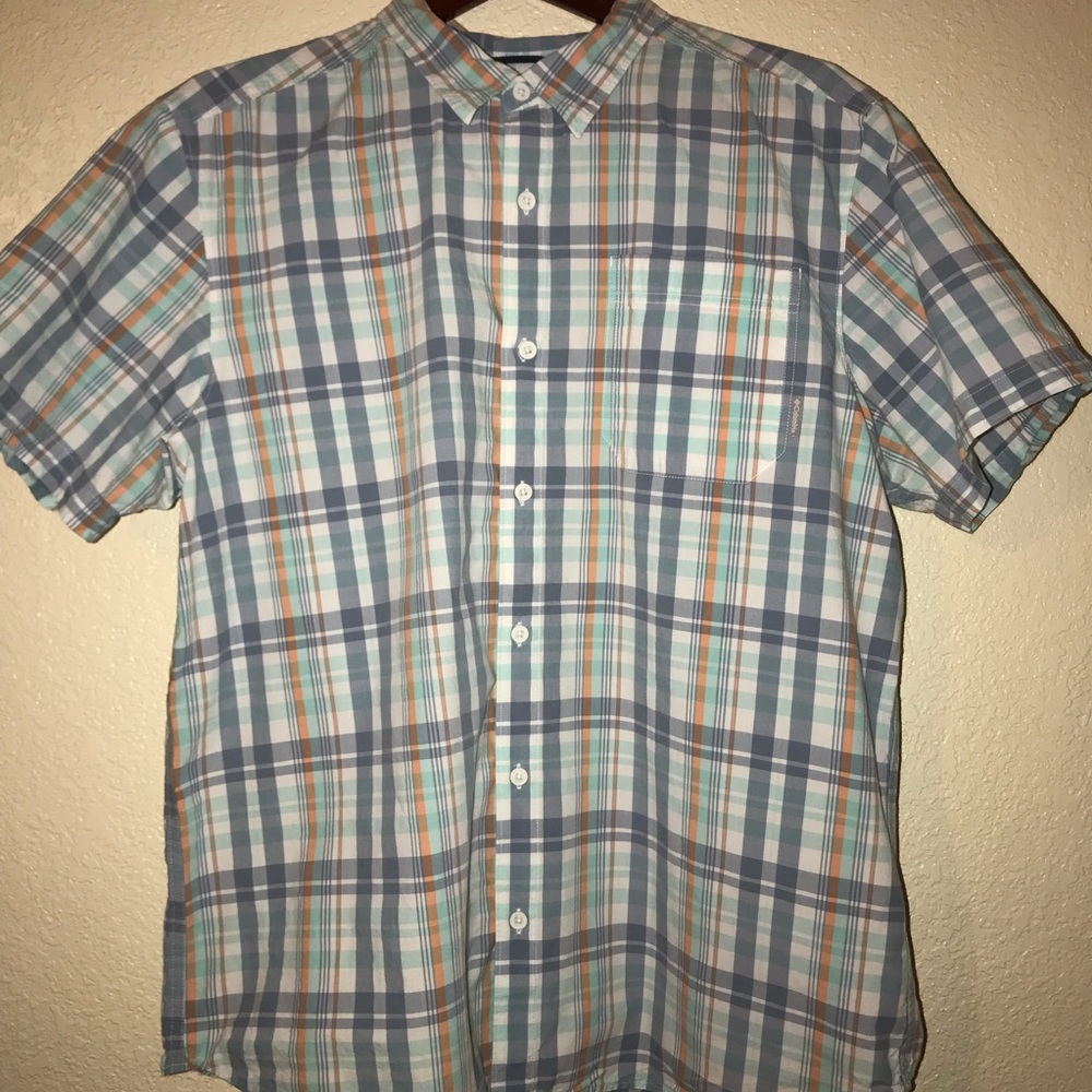 Columbia short sleeve button down